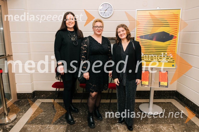  ... ;  Urška Vovk, koordinatorka in organizatorka kulturnega programa, SLG Celje;  Milana Simonič, vodja marketinga in odnosov za javnostmi SLG CeljeParadiž, premiera v SLG Celje