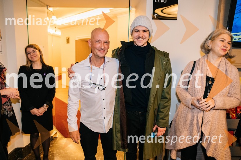  Miha Golob, upravnik in umetniški vodja, SLG Celje;  Lovro Zafred, igralecParadiž, premiera v SLG Celje