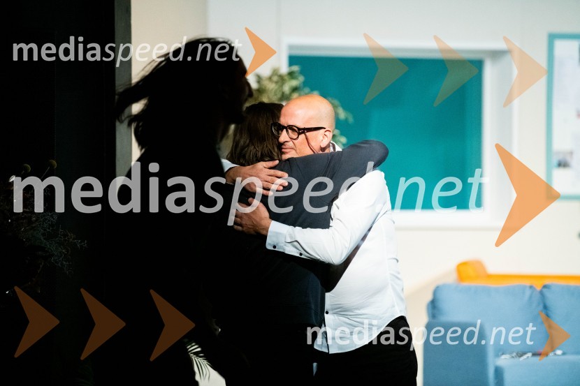  Bojan Umek, igralec;  Miha Golob, upravnik in umetniški vodja, SLG CeljeParadiž, premiera v SLG Celje