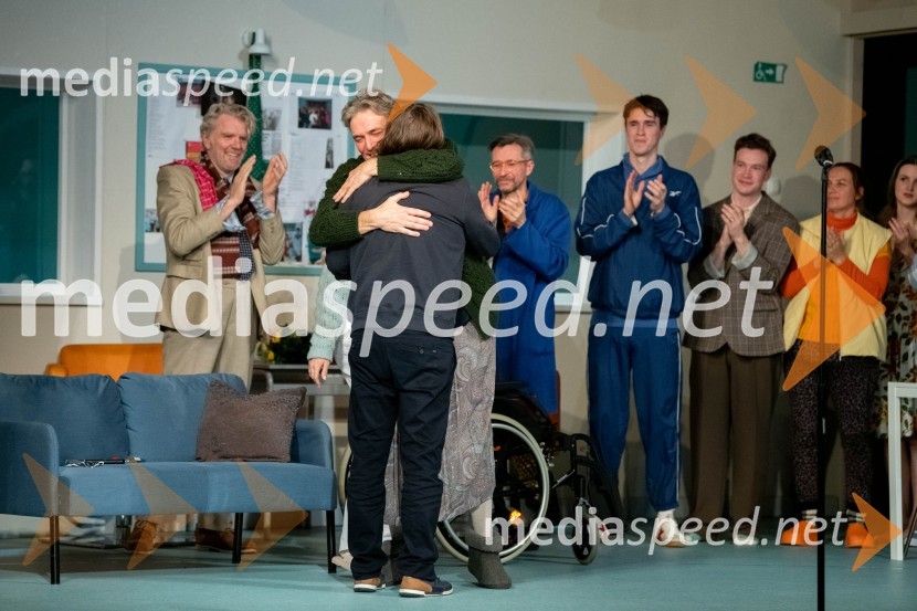  Bojan Umek, igralec;  Rastko Krošl, igralecParadiž, premiera v SLG Celje