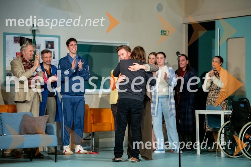  Bojan Umek, igralec;  Žan Brelih Hatunić, igralecParadiž, premiera v SLG Celje