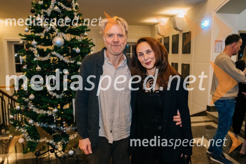  Branko Završan, igralec;  Lučka Počkaj, igralkaParadiž, premiera v SLG Celje