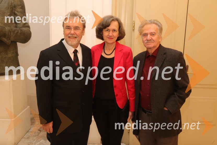 mag. Zdravko Luketič, mestni svetnik MOM, Nova Slovenija – Krščanski demokrati;  Nilda Luketič;  Emil Baronik, operni solistPlaninska roža, premiera opere v SNG Maribor