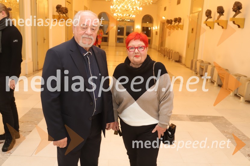 Martin Križanič;  Zdenka Križanič, nekdanja mestna svetnicaPlaninska roža, premiera opere v SNG Maribor