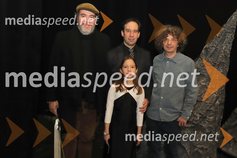  Rok Predin, režiser animiranih filmov;  Simon Krečič, umetniški direktor Opere SNG Maribor;  ... ;  Matjaž Latin, režiser in igralecPlaninska roža, premiera opere v SNG Maribor