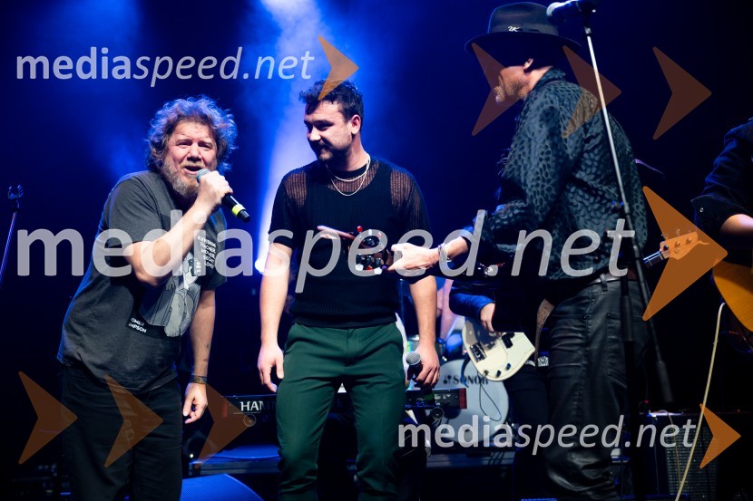  Tomislav  Jovanović - Tokac, pevec skupine Dan D;  Urban Lutman, pevec, Batista Cadillac;  Vlado Kreslin, glasbenikIzštekanih 10, poklon Vladu Kreslinu