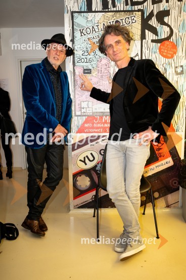  Vlado Kreslin, glasbenik;  Jure Longyka, moderatorIzštekanih 10, poklon Vladu Kreslinu