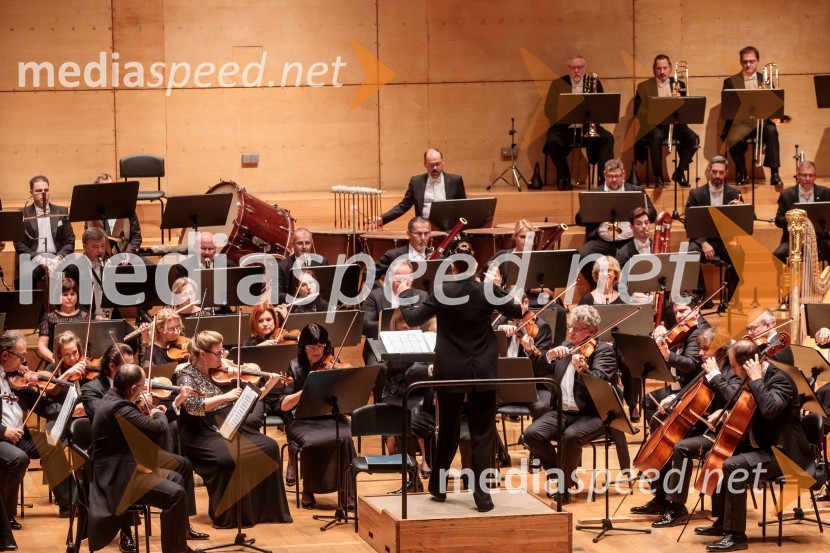  Alevtina Ioffe, dirigentkaMadžarski narodni filharmonični orkester na odru Cankarjevega doma