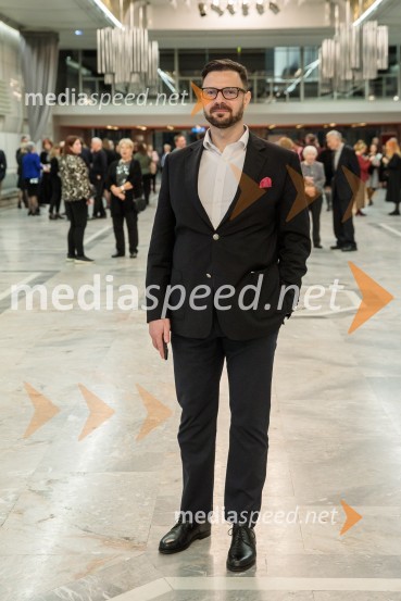 Andor Ferenc Dávid, madžarski veleposlanik v SlovenijiMadžarski narodni filharmonični orkester na odru Cankarjevega doma