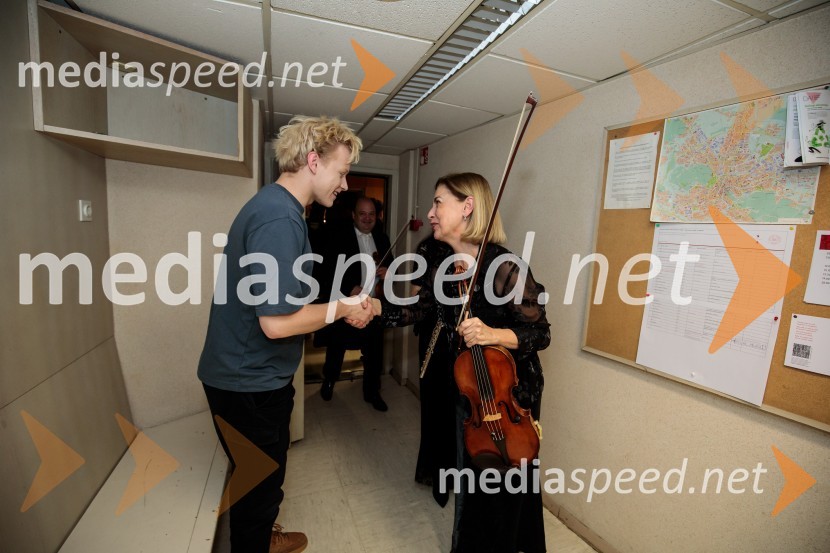  Alexander Malofeev, solist, klavir;  ... Madžarski narodni filharmonični orkester na odru Cankarjevega doma