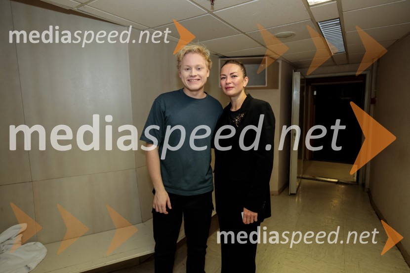  Alexander Malofeev, solist, klavir;  Alevtina Ioffe, dirigentkaMadžarski narodni filharmonični orkester na odru Cankarjevega doma