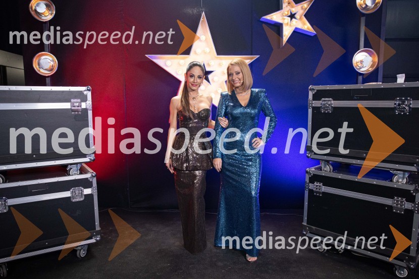  Ana Klašnja, balerina;  Marjetka Vovk, pevka, duo MaraayaSlovenija ima talent 2023, peta polfinalna oddaja