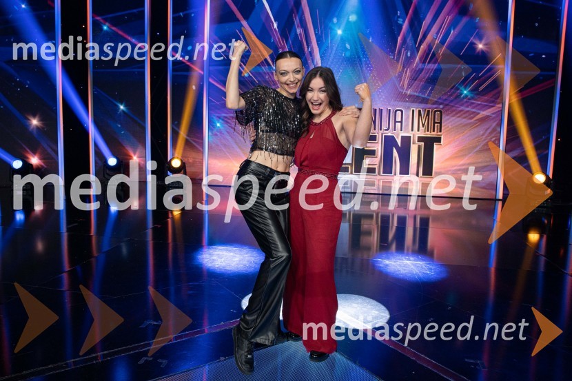  Tatjana Gajanović, plesalka;  Špela Šemrl, harmonikaricaSlovenija ima talent 2023, peta polfinalna oddaja