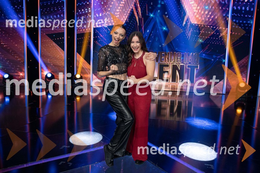  Tatjana Gajanović, plesalka;  Špela Šemrl, harmonikaricaSlovenija ima talent 2023, peta polfinalna oddaja