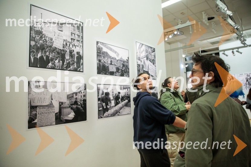 Odprtje razstave Slovenski punk in fotografija, Cankarjev dom