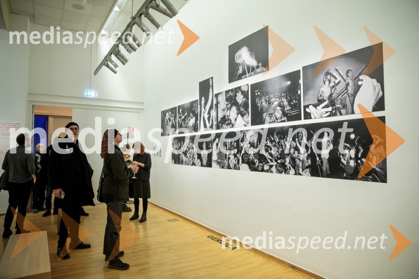 Odprtje razstave Slovenski punk in fotografija, Cankarjev dom