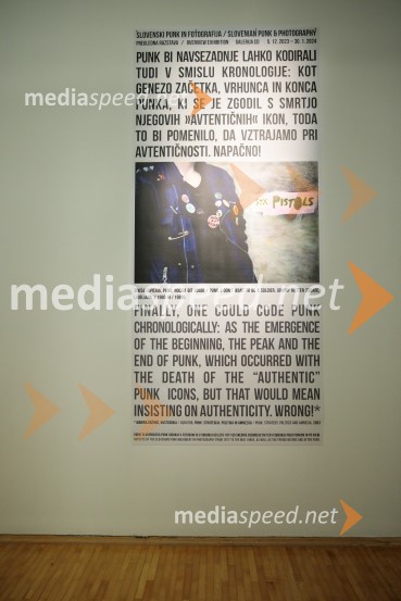 Odprtje razstave Slovenski punk in fotografija, Cankarjev dom