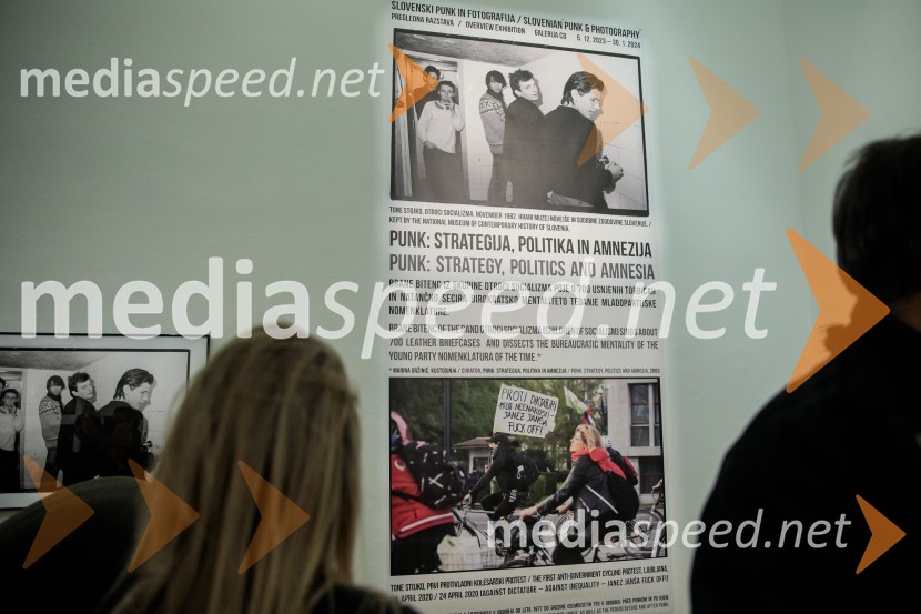 Odprtje razstave Slovenski punk in fotografija, Cankarjev dom
