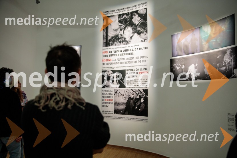 Odprtje razstave Slovenski punk in fotografija, Cankarjev dom