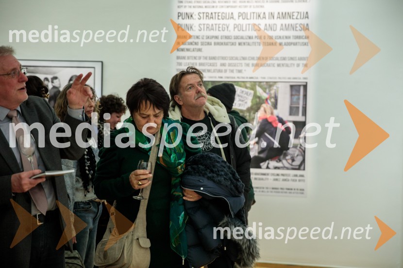 Odprtje razstave Slovenski punk in fotografija, Cankarjev dom