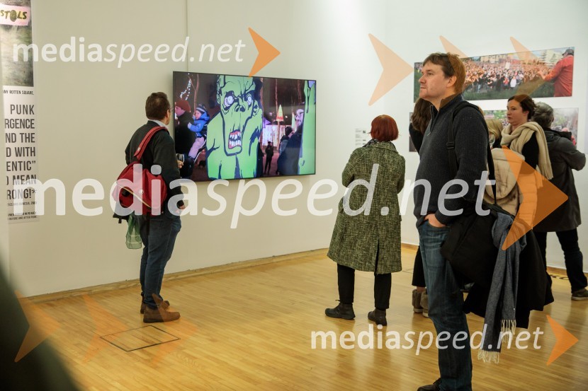 Odprtje razstave Slovenski punk in fotografija, Cankarjev dom