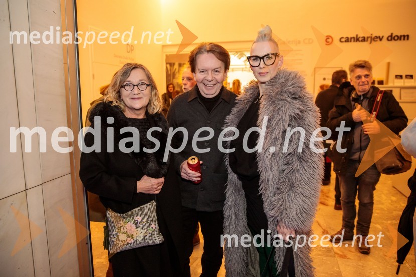  ... ;  Andrej Košak, režiser;  ... Odprtje razstave Slovenski punk in fotografija, Cankarjev dom