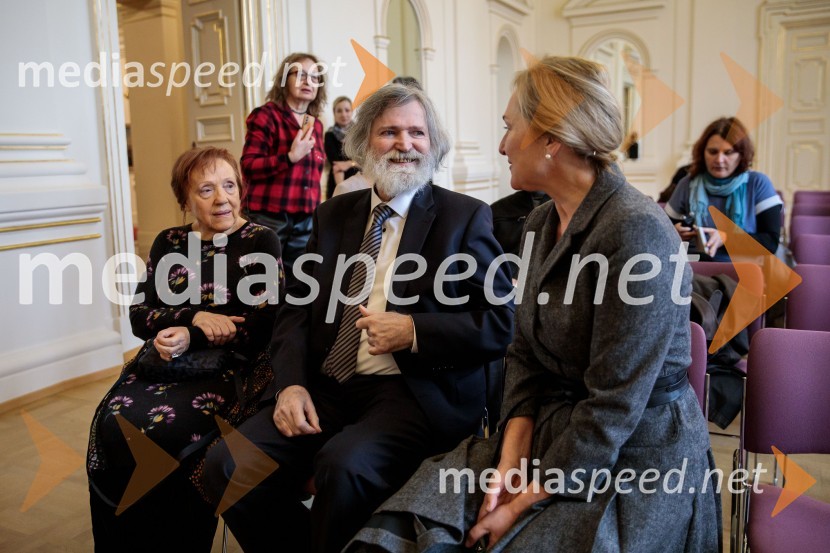  ... ; prof. dr. Milček Komelj, SAZU; dr. Barbara Jaki, direktorica Narodne galerije Ljubljana, muzejska svetnicaPredstavitev monografije Mojstri slovenskega impresionizma