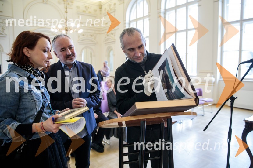  Nina Žitko Pucer, urednica, Cankarjeva založba;  Bojan Kuhar, pomočnik direktorice, Narodna galerija;  ... Predstavitev monografije Mojstri slovenskega impresionizma