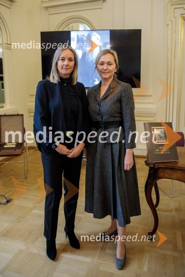  Simona Mele, predsednica uprave Mladinska knjiga; dr. Barbara Jaki, direktorica Narodne galerije Ljubljana, muzejska svetnicaPredstavitev monografije Mojstri slovenskega impresionizma