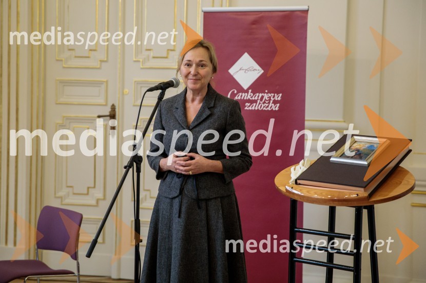 dr. Barbara Jaki, direktorica Narodne galerije Ljubljana, muzejska svetnicaPredstavitev monografije Mojstri slovenskega impresionizma