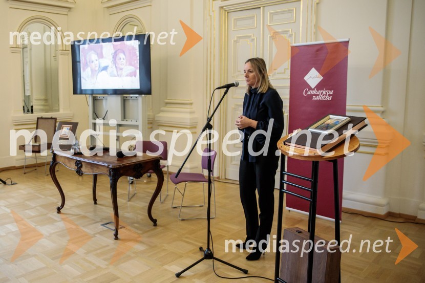  Simona Mele, predsednica uprave Mladinska knjigaPredstavitev monografije Mojstri slovenskega impresionizma