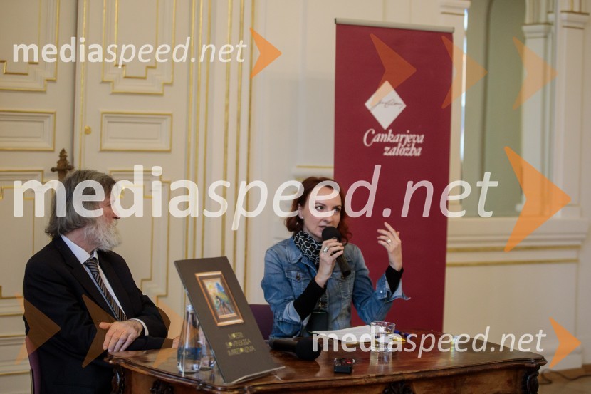 prof. dr. Milček Komelj, SAZU;  Nina Žitko Pucer, urednica, Cankarjeva založbaPredstavitev monografije Mojstri slovenskega impresionizma