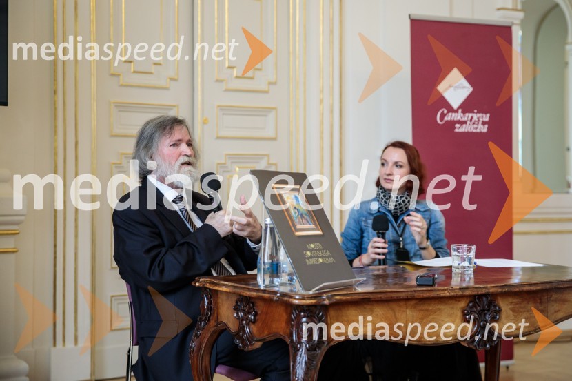 prof. dr. Milček Komelj, SAZU;  Nina Žitko Pucer, urednica, Cankarjeva založbaPredstavitev monografije Mojstri slovenskega impresionizma