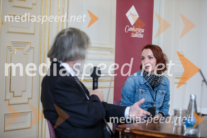 prof. dr. Milček Komelj, SAZU;  Nina Žitko Pucer, urednica, Cankarjeva založbaPredstavitev monografije Mojstri slovenskega impresionizma