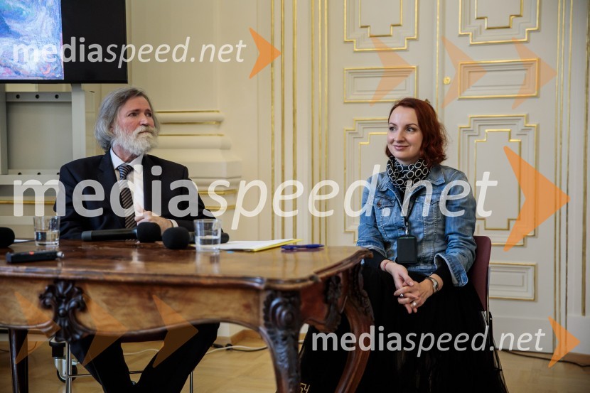 prof. dr. Milček Komelj, SAZU;  Nina Žitko Pucer, urednica, Cankarjeva založbaPredstavitev monografije Mojstri slovenskega impresionizma