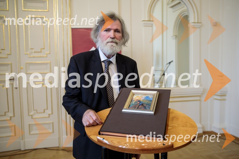 prof. dr. Milček Komelj, SAZUPredstavitev monografije Mojstri slovenskega impresionizma