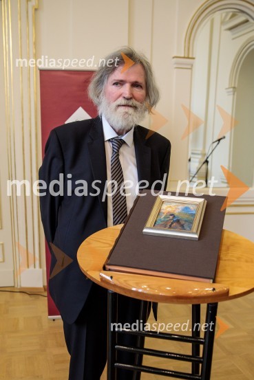 prof. dr. Milček Komelj, SAZUPredstavitev monografije Mojstri slovenskega impresionizma