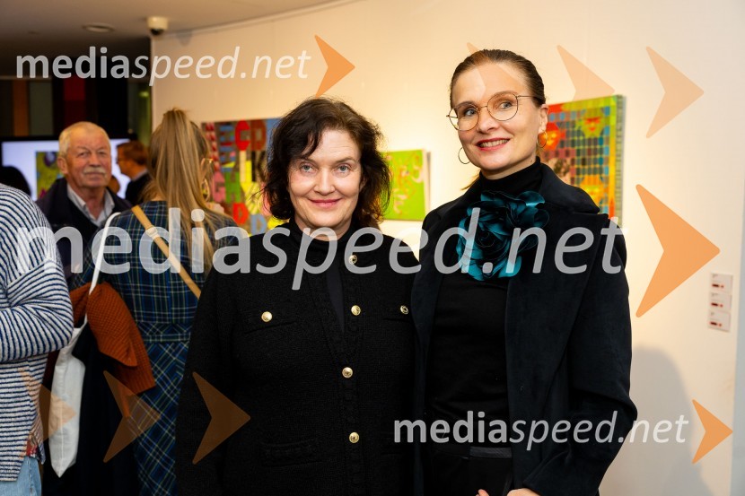  Petra  Bizilj Silva, kustosinja Generali galerije;  ... Odprtje razstave: Beli sladoled - Polnoletna, Generali Galerija