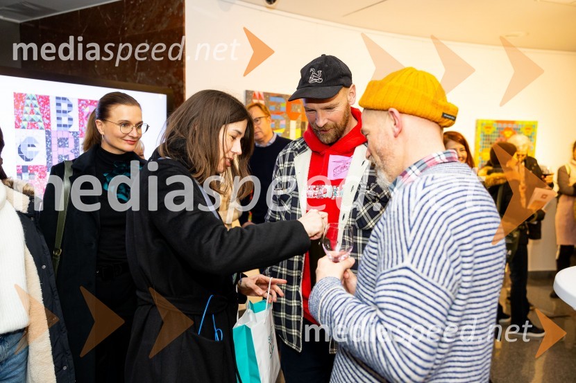  ... ;   Leon Zuodar, slikar;  Miha Perne, slikarOdprtje razstave: Beli sladoled - Polnoletna, Generali Galerija