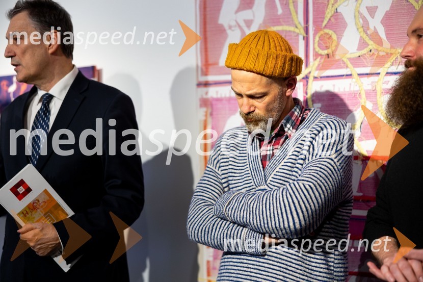  Miha Perne, slikarOdprtje razstave: Beli sladoled - Polnoletna, Generali Galerija