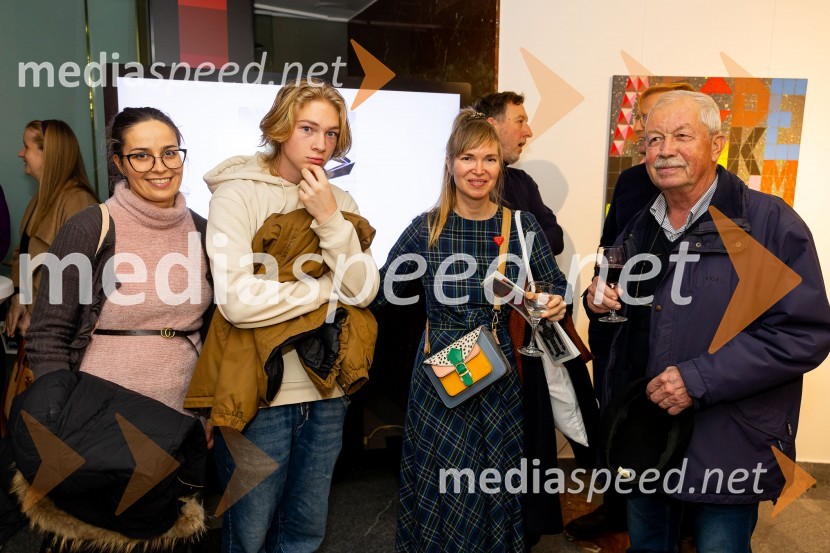  ... ;  ... ;  Milanka Fabjančič, ilustratorka in animatorka;  ... Odprtje razstave: Beli sladoled - Polnoletna, Generali Galerija