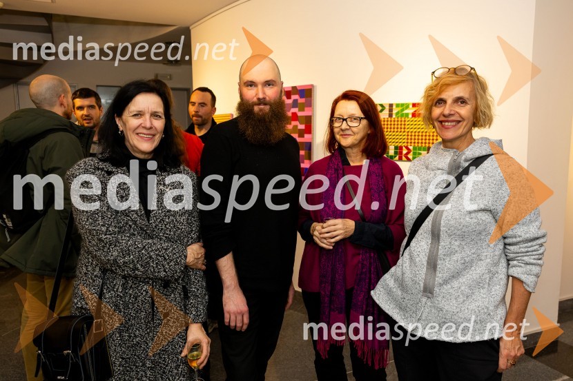  Bojana Žohar;  Adrijan Praznik, slikar in kurator;  ... ;  Apolonija Simon, umetnicaOdprtje razstave: Beli sladoled - Polnoletna, Generali Galerija