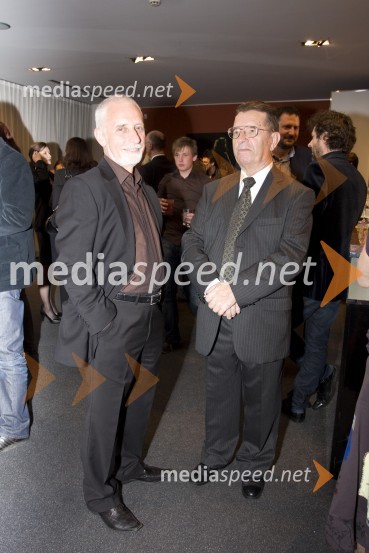 Jožef Vuk, ekonom v MGL in Leon TurnšekOsli, premiera v MGL