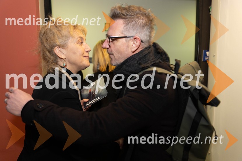  Barbara Hieng Samobor, direktorica in umetniška vodja MGL;  Tibor Mihelič Syed, direktor, Slovensko mladinsko gledališčeNavodila, premiera drame v MGL