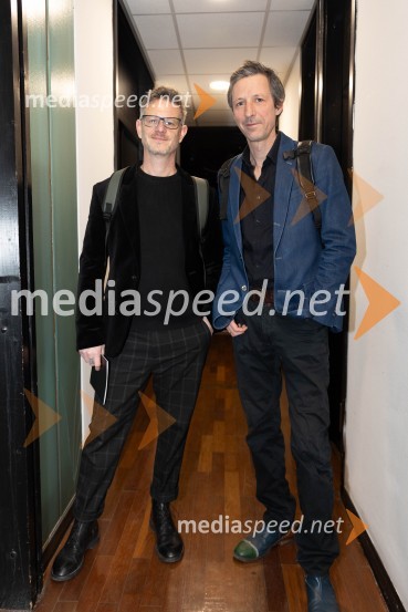  Tibor Mihelič Syed, direktor, Slovensko mladinsko gledališče;  Boštjan Narat, pisatelj, glasbenikNavodila, premiera drame v MGL