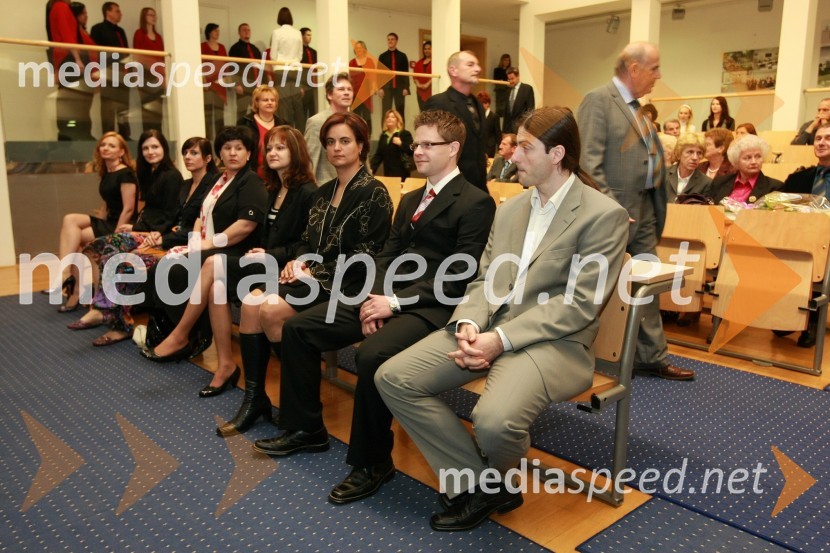Promocija doktorjev znanostiUniverza v Mariboru: Promocija doktorjev znanosti, april 2009