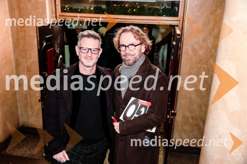  Tibor Mihelič Syed, direktor, Slovensko mladinsko gledališče; dr. Aleš Črnič, državni sekretar na Ministrstvu za kulturoArgonavti, premiera v SMG Ljubljana