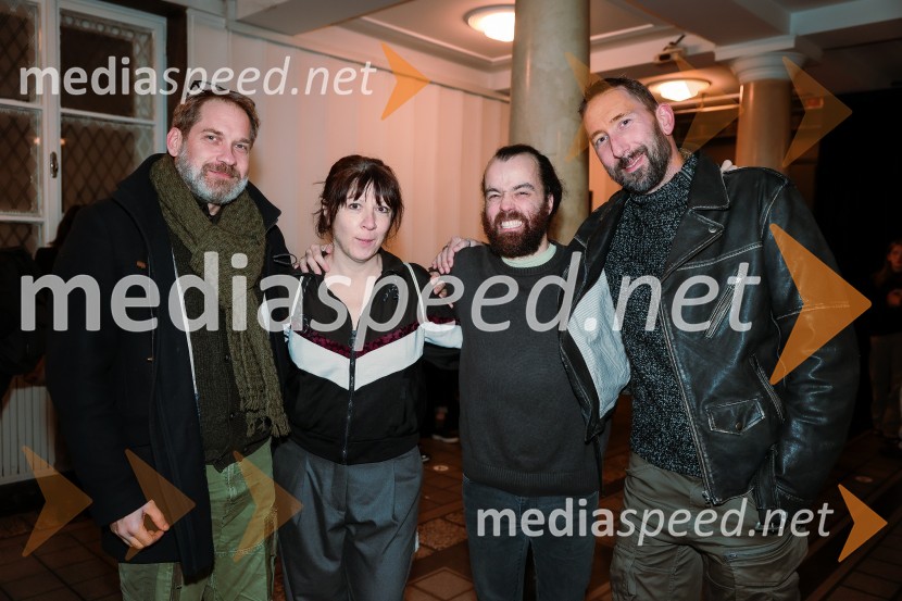  Pavel Ocepek;  Janja Majzelj, igralka;  Blaž Šef, igralec;  Iztok Lužar, igralec in animatorArgonavti, premiera v SMG Ljubljana