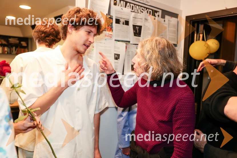  Mark Jacob Cavazza - Vazz, raper;  Mateja Dermelj, lektoricaArgonavti, premiera v SMG Ljubljana