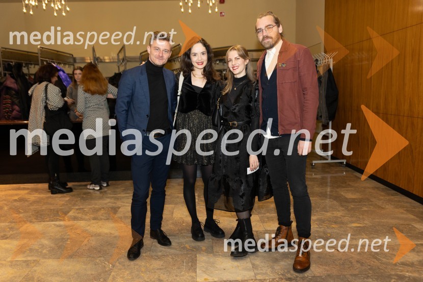  Jure Rajšp, igralec;  Lara Wolf Završnik, igralka;  Lena Hribar  Škrlec, igralka;  Matic Maco Lukšič, igralecMeduza, premiera monodrame v MGL